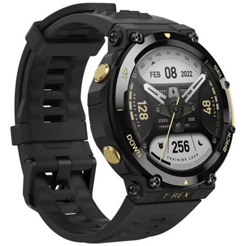 Часы Amazfit T-Rex 2 Black/Gold (Черный/Золотой) EAC Часы Amazfit T-Rex 2 Black/Gold (Черный/Золотой) EAC