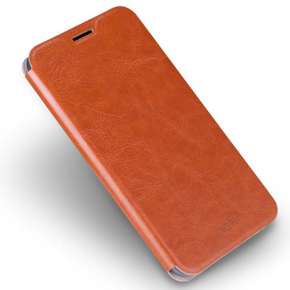 Чехол-книжка MOFI для Xiaomi redmi 6 (коричневая)