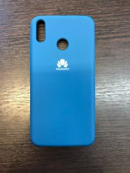 Чехол накладка с логотипом для Honor 8X (Голубая) Чехол накладка с логотипом для Honor 8X (Голубая)