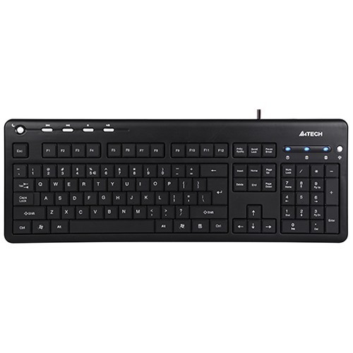 Клавиатура A4Tech KD-126-1 USB Black (Черная)