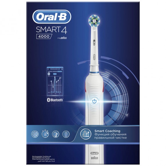 Электрическая зубная щетка Oral-B Smart 4 4000 EAC