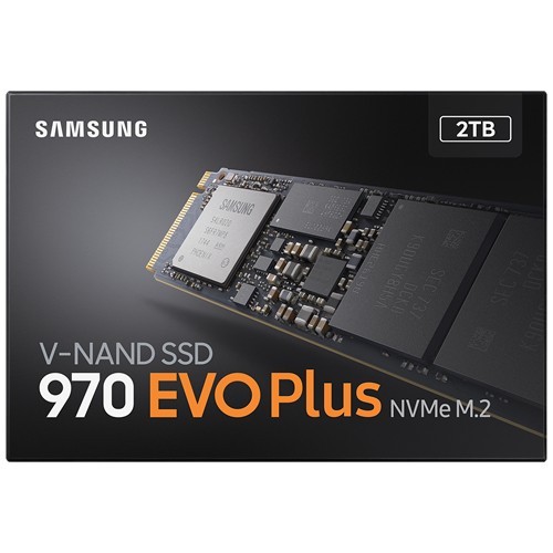 Твердотельный накопитель Samsung 970 EVO Plus NVMe M.2 SSD 2Tb MZ-V7S2T0BW