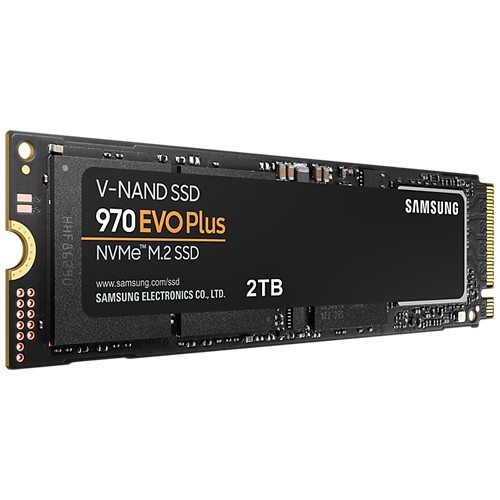 Твердотельный накопитель Samsung 970 EVO Plus NVMe M.2 SSD 2Tb MZ-V7S2T0BW