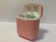 Силиконовый чехол для беспроводных наушников Xiaomi AirDots Pro (Pink) Розовый Силиконовый чехол для беспроводных наушников Xiaomi AirDots Pro (Pink) Розовый