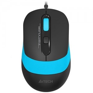 Проводная мышь A4Tech Fstyler FM10 USB оптическая Black/Blue (Черно-синяя)  (10151)