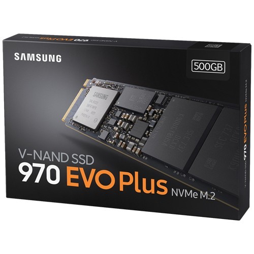 Твердотельный накопитель Samsung 970 EVO Plus NVMe M.2 SSD 500Gb MZ-V7S500BW