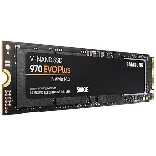 Твердотельный накопитель Samsung 970 EVO Plus NVMe M.2 SSD 500Gb MZ-V7S500BW
