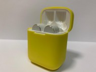 Силиконовый чехол для беспроводных наушников Xiaomi AirDots Pro (Yellow) Желтый