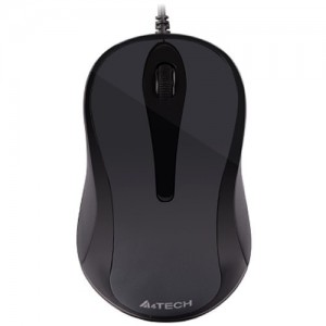 Проводная мышь A4Tech N-350 USB оптическая Gray (Серая)  (10152)