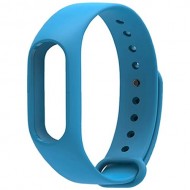 Силиконовый браслет для Xiaomi Mi Band 2 Blue (Голубой) Силиконовый браслет для Xiaomi Mi Band 2 Blue (Голубой)