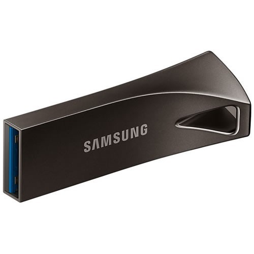 Флеш-накопитель Samsung BAR Plus 256Gb USB 3.1 Titan Grey (Серый титан) MUF-256AB/APC Флеш-накопитель Samsung BAR Plus 256Gb USB 3.1 Titan Grey (Серый титан) MUF-256AB/APC