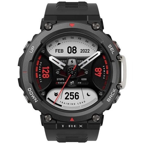 Часы Amazfit T-Rex 2 Ember Black (Черный) EAC Часы Amazfit T-Rex 2 Ember Black (Черный) EAC