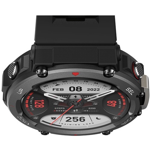 Часы Amazfit T-Rex 2 Ember Black (Черный) EAC Часы Amazfit T-Rex 2 Ember Black (Черный) EAC