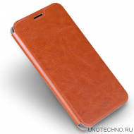 Чехол-книжка MOFI для Xiaomi Mi A2 lite/6 Pro (коричневая) Чехол-книжка MOFI для Xiaomi Mi A2 lite/6 Pro (коричневая)