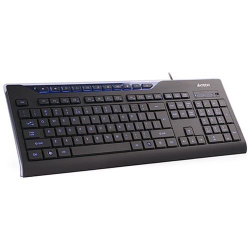 Клавиатура A4Tech KD-800L USB Black (Черная)