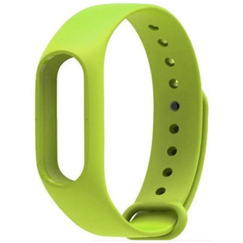 Силиконовый браслет для Xiaomi Mi Band 2 Green (Зеленый)