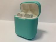 Силиконовый чехол для беспроводных наушников Xiaomi AirDots Pro (Mint) Мятный