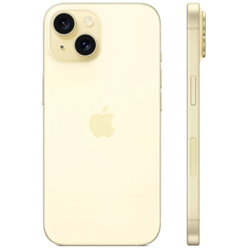 Смартфон Apple iPhone 15 128Gb Yellow (Желтый) 2 nano-SIM Смартфон Apple iPhone 15 128Gb Yellow (Желтый) 2 nano-SIM