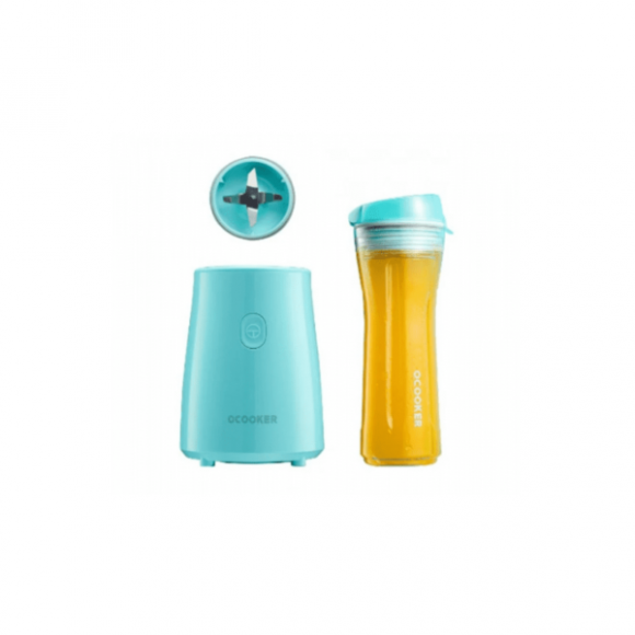 Блендер Ocooker Portable Cooking Machine Youth version blue