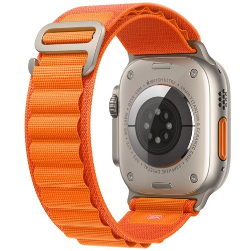 Умные часы Apple Watch Ultra 49 мм Titanium Case Orange Alpine Loop Large Умные часы Apple Watch Ultra 49 мм Titanium Case Orange Alpine Loop Large