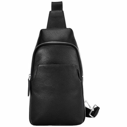 Сумка Xiaomi VLLICON Leather Chest Bag Black (Черный)