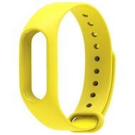 Силиконовый браслет для Xiaomi Mi Band 2 Yellow (Желтый) Силиконовый браслет для Xiaomi Mi Band 2 Yellow (Желтый)