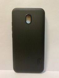 Силиконовая накладка для xiaomi redmi 8А (Черная) CHERRY