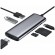 Многофункциональная док-станция картридер Xiaomi HAGiBiS USB Type-C UC39-PDMI Gray (Серый)