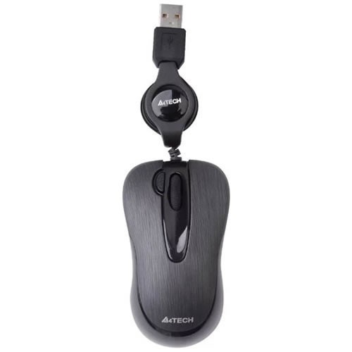 Проводная мышь A4Tech V-Track Padless N-60F USB оптическая Black (Черная)