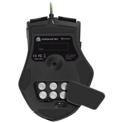 Проводная мышь Sharkoon Drakonia USB лазерная Green (Зеленая) Проводная мышь Sharkoon Drakonia USB лазерная Green (Зеленая)