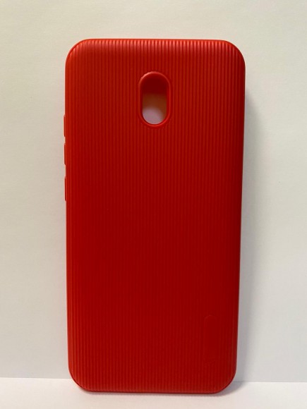 Силиконовая накладка для xiaomi redmi 8А (Красная) CHERRY
