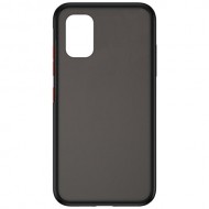 Силиконовая накладка для Samsung Galaxy A51 Skin Feeling (Черная рамка) Силиконовая накладка для Samsung Galaxy A51 Skin Feeling (Черная рамка)