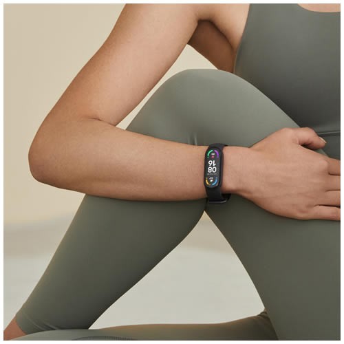 Умный браслет Xiaomi Mi Smart Band 6 (CN) Black (Черный)