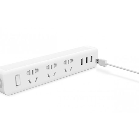 Удлинитель Xiaomi Mi Power Strip 3 (XMCXB01QM), белый, 1.8 м Удлинитель Xiaomi Mi Power Strip 3 (XMCXB01QM), белый, 1.8 м