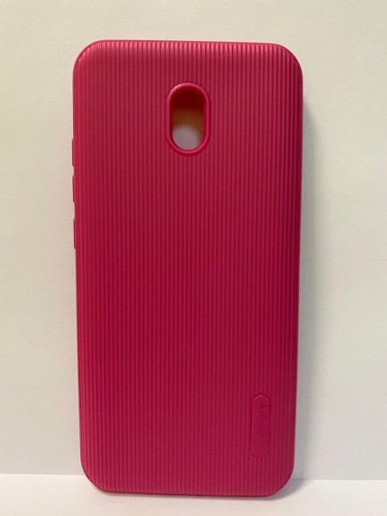 Силиконовая накладка для xiaomi redmi 8А (Розовая) CHERRY