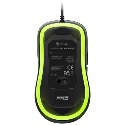 Проводная мышь Sharkoon Shark Force Pro USB оптическая Green (Зеленая) Проводная мышь Sharkoon Shark Force Pro USB оптическая Green (Зеленая)