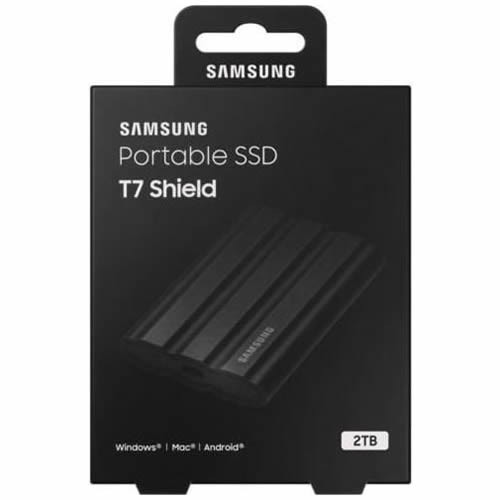 Внешний накопитель Samsung T7 Shield SSD USB 3.2 1Tb Black (Черный) MU-PE1T0S/WW Внешний накопитель Samsung T7 Shield SSD USB 3.2 1Tb Black (Черный) MU-PE1T0S/WW