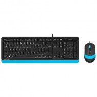 Комплект проводной A4Tech Fstyler F1010 USB Black/Blue (Черный/Голубой) Комплект проводной A4Tech Fstyler F1010 USB Black/Blue (Черный/Голубой)