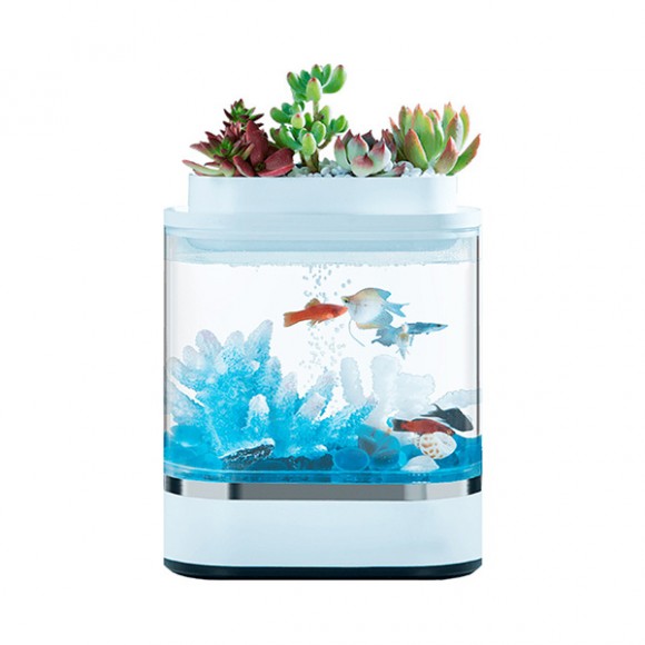 Аквариум Xiaomi Geometrc Mini Lazy Fish Tank Pro (C300)