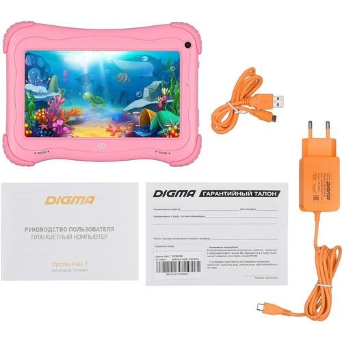 Планшет DIGMA Optima Kids 7 (2019) Pink (Розовый) EAC Планшет DIGMA Optima Kids 7 (2019) Pink (Розовый) EAC