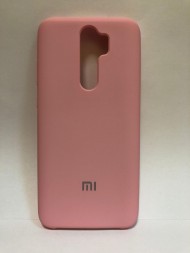 Силиконовая накладка для Xiaomi redmi Note 8 Pro (с логотипом MI светло-розовая) Силиконовая накладка для Xiaomi redmi Note 8 Pro (с логотипом MI светло-розовая)