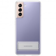 Чехол-накладка для Samsung Galaxy S21 Clear Standing Cover (Прозрачная) EF-JG991CTEGRU Чехол-накладка для Samsung Galaxy S21 Clear Standing Cover (Прозрачная) EF-JG991CTEGRU