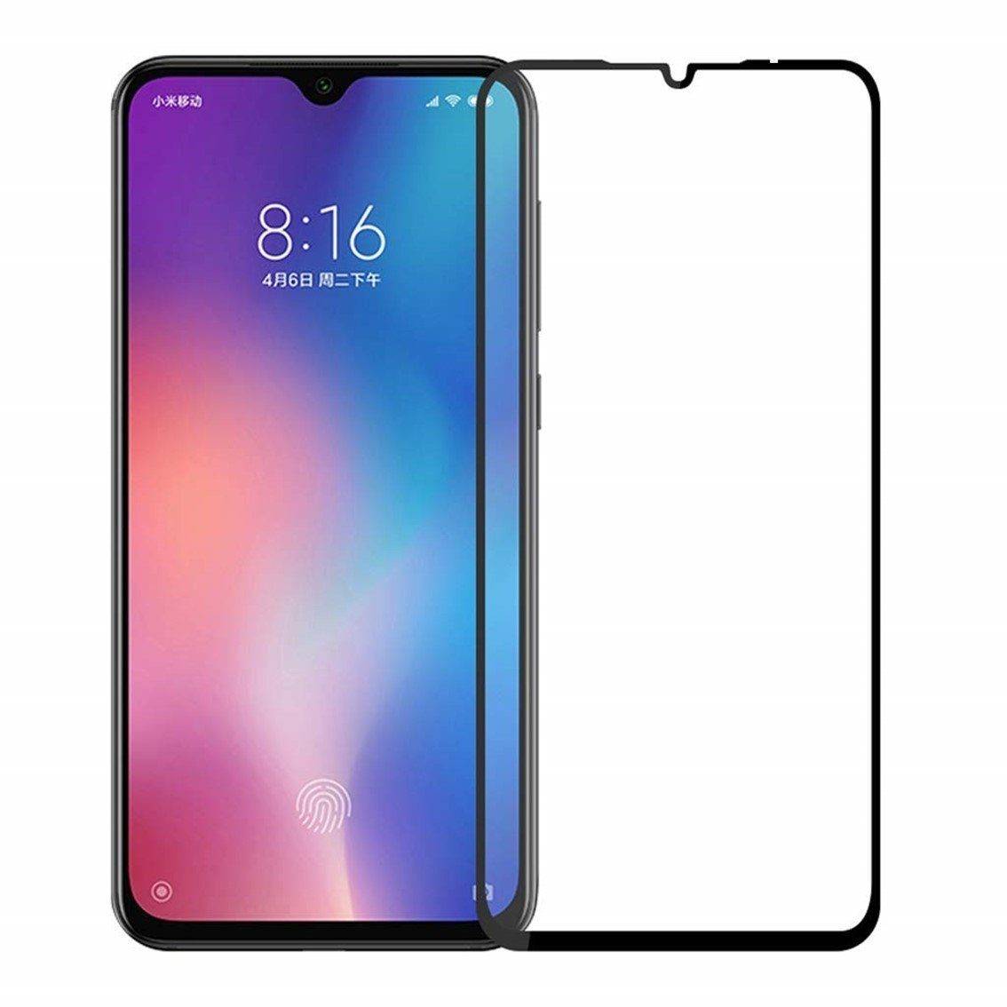 Купить защитное стекло для Xiaomi Mi 9 6D черное в Unotechno.ru