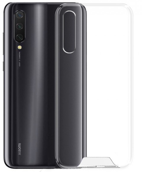 Силиконовая накладка для Xiaomi Mi 9 Lite прозрачная Monarch