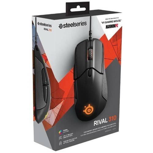 Проводная мышь Steelseries Rival 310 USB оптическая (62433) Black (Черная) Проводная мышь Steelseries Rival 310 USB оптическая (62433) Black (Черная)