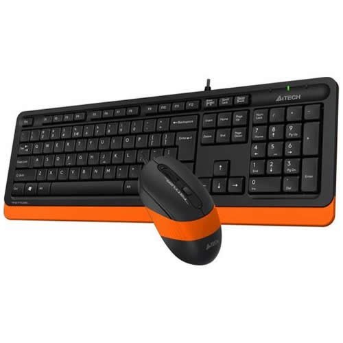 Комплект проводной A4Tech Fstyler F1010 USB Black/Orange (Черный/Оранжевый) Комплект проводной A4Tech Fstyler F1010 USB Black/Orange (Черный/Оранжевый)