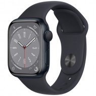 Умные часы Apple Watch Series 8 41 мм Midnight Aluminium Case, Midnight Sport Band M/L Умные часы Apple Watch Series 8 41 мм Midnight Aluminium Case, Midnight Sport Band M/L