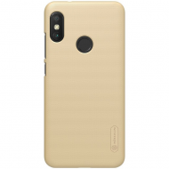 Nillkin Frosted Shield пластиковая накладка для Xiaomi Mi A2 lite/6 pro (золотая) Nillkin Frosted Shield пластиковая накладка для Xiaomi Mi A2 lite/6 pro (золотая)