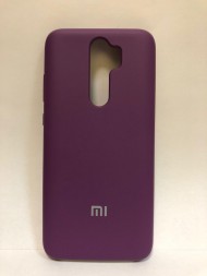 Силиконовая накладка для Xiaomi redmi Note 8 Pro (с логотипом MI фиолетовая) Силиконовая накладка для Xiaomi redmi Note 8 Pro (с логотипом MI фиолетовая)