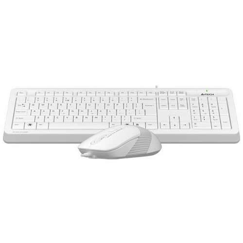 Комплект проводной A4Tech Fstyler F1010 USB White/Grey (Белый/Серый) Комплект проводной A4Tech Fstyler F1010 USB White/Grey (Белый/Серый)
